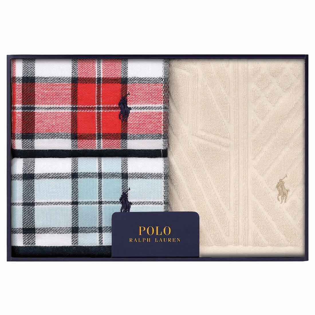 POLO RALPH LAUREN HOME IVY BOXED ウォッシュタオル&ハンドタオル