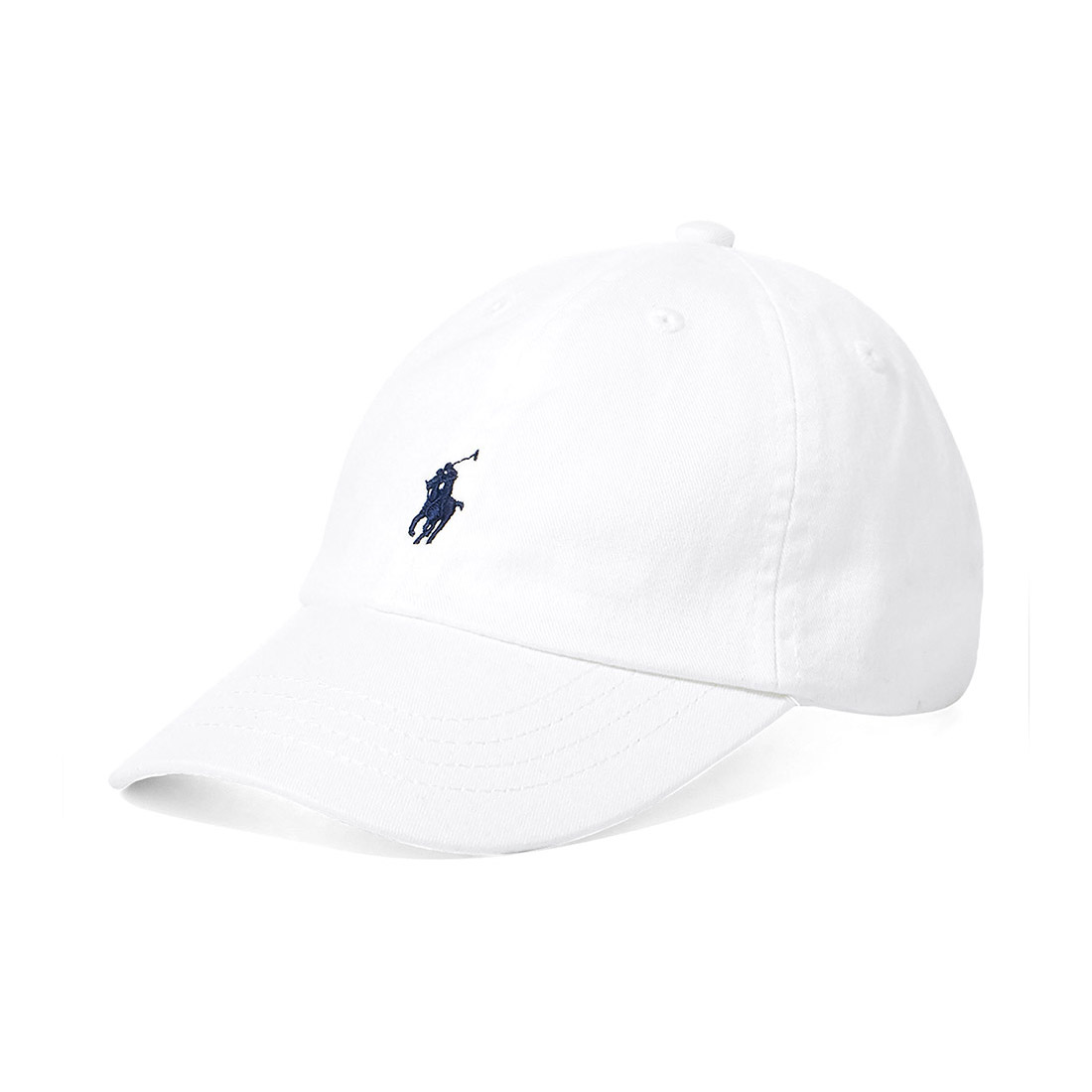 POLO RALPH LAUREN コットン チノ ベースボール キャップ（ホワイト・5