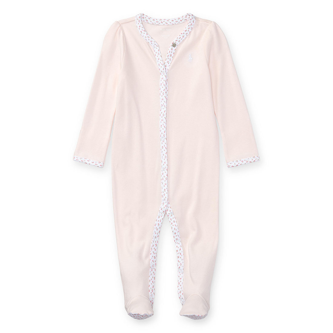 POLO RALPH LAUREN / GIRLS コットン カバーオール（ピンク・75cm）