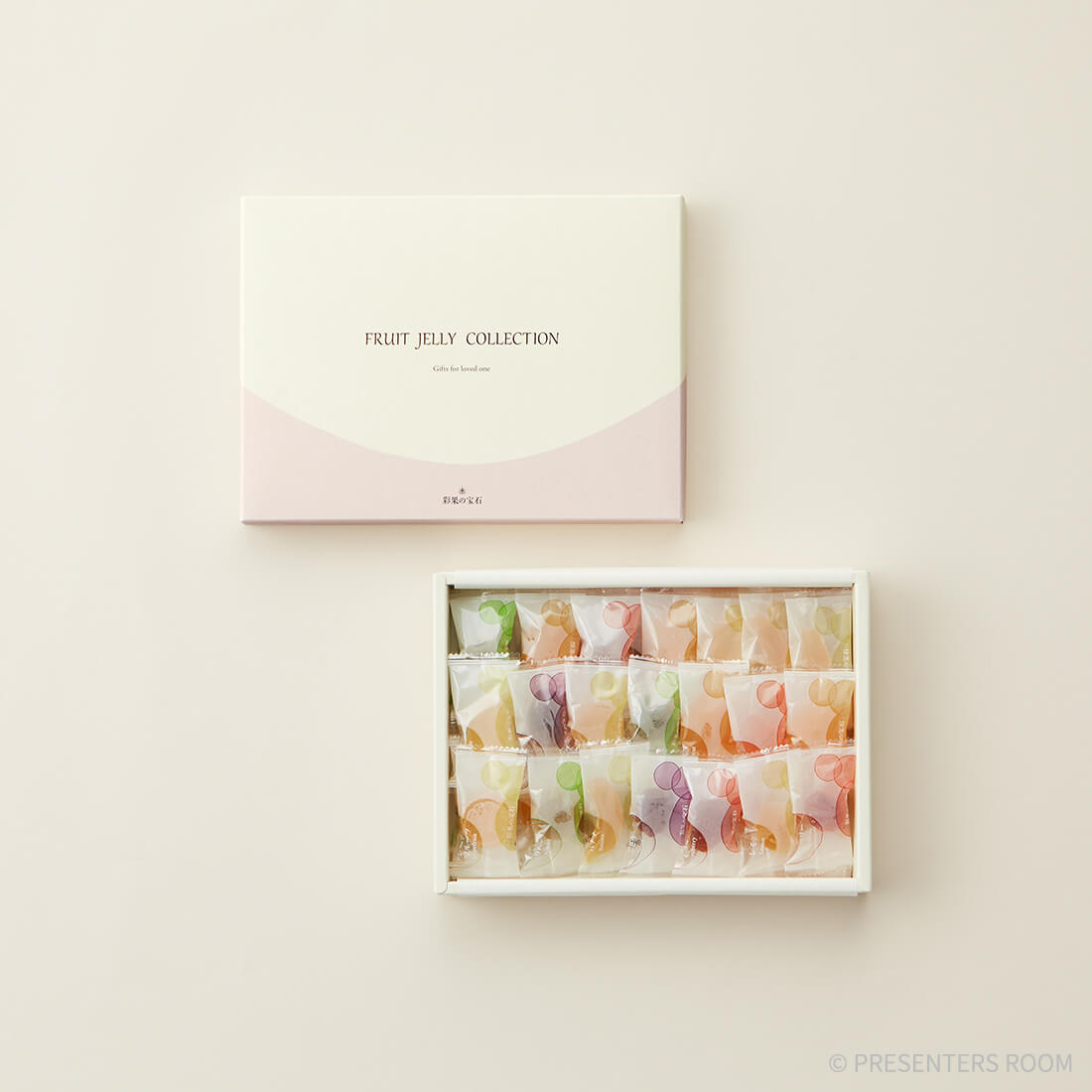 彩果の宝石 / フルーツゼリーコレクション15種44個