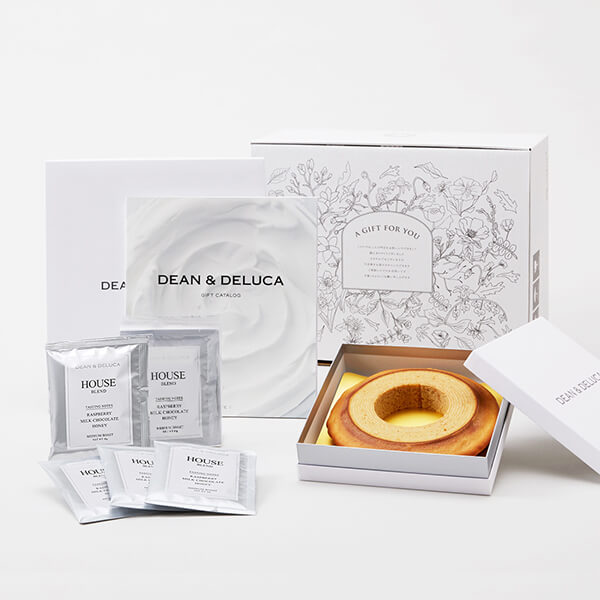 DEAN & DELUCA 引出物宅配便セット（バウムクーヘン & ドリップコーヒー）