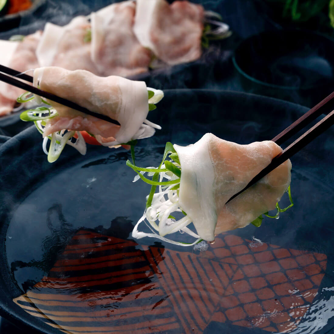 肥後あそび豚しゃぶしゃぶ用個食パック（短冊のしのみ対応）