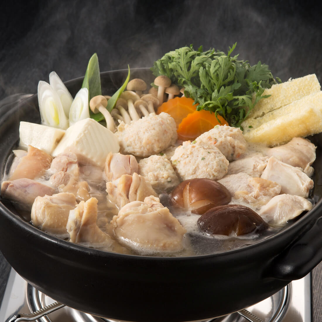 熊本大阿蘇どりうまか鍋セット（短冊のしのみ対応）