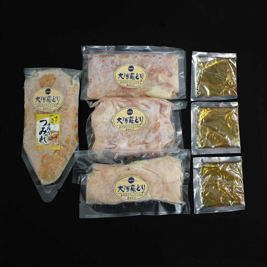 熊本大阿蘇どりうまか鍋セット（短冊のしのみ対応）