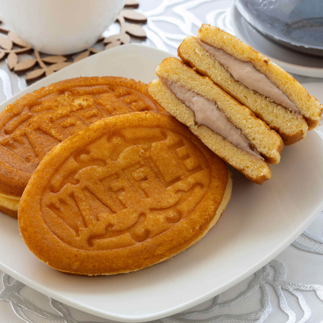 福井堂ワッフルいちご10個セット（岡山）（短冊のしのみ対応）