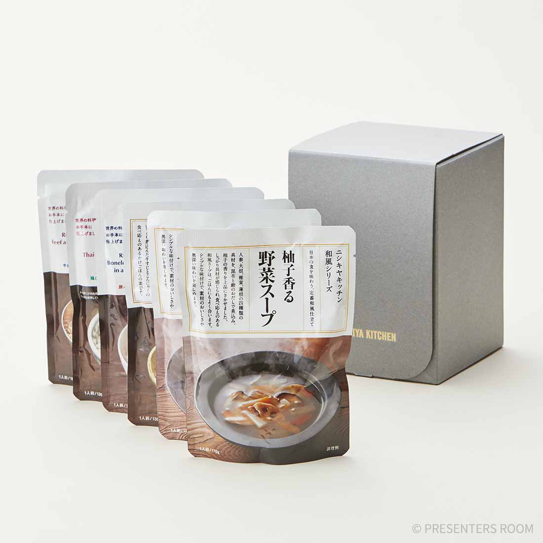 NISHIKIYA　KITCHEN / かけごはんと和風スープ6個ギフト