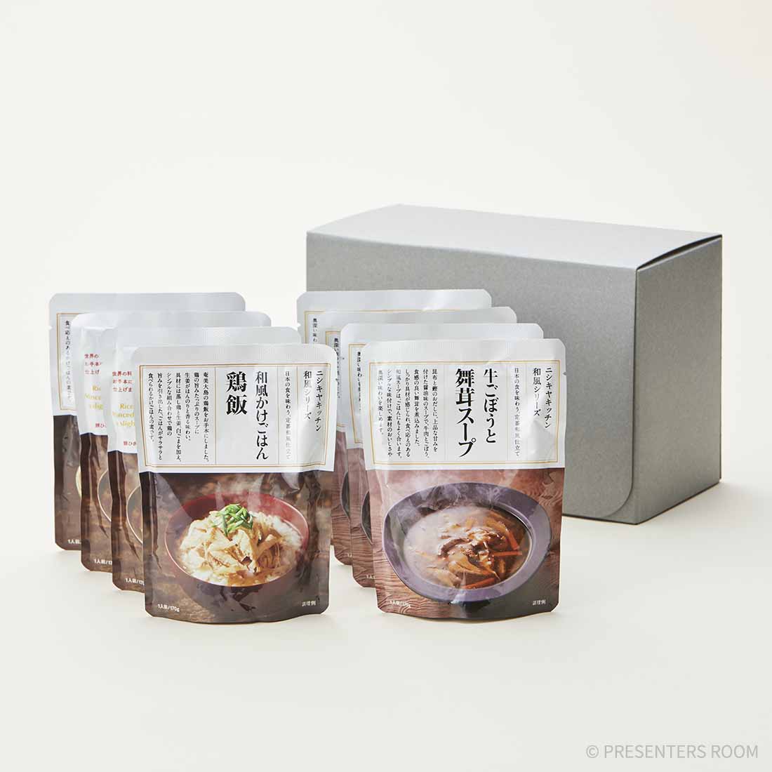 NISHIKIYA KITCHEN かけごはんと和風スープ8個ギフト