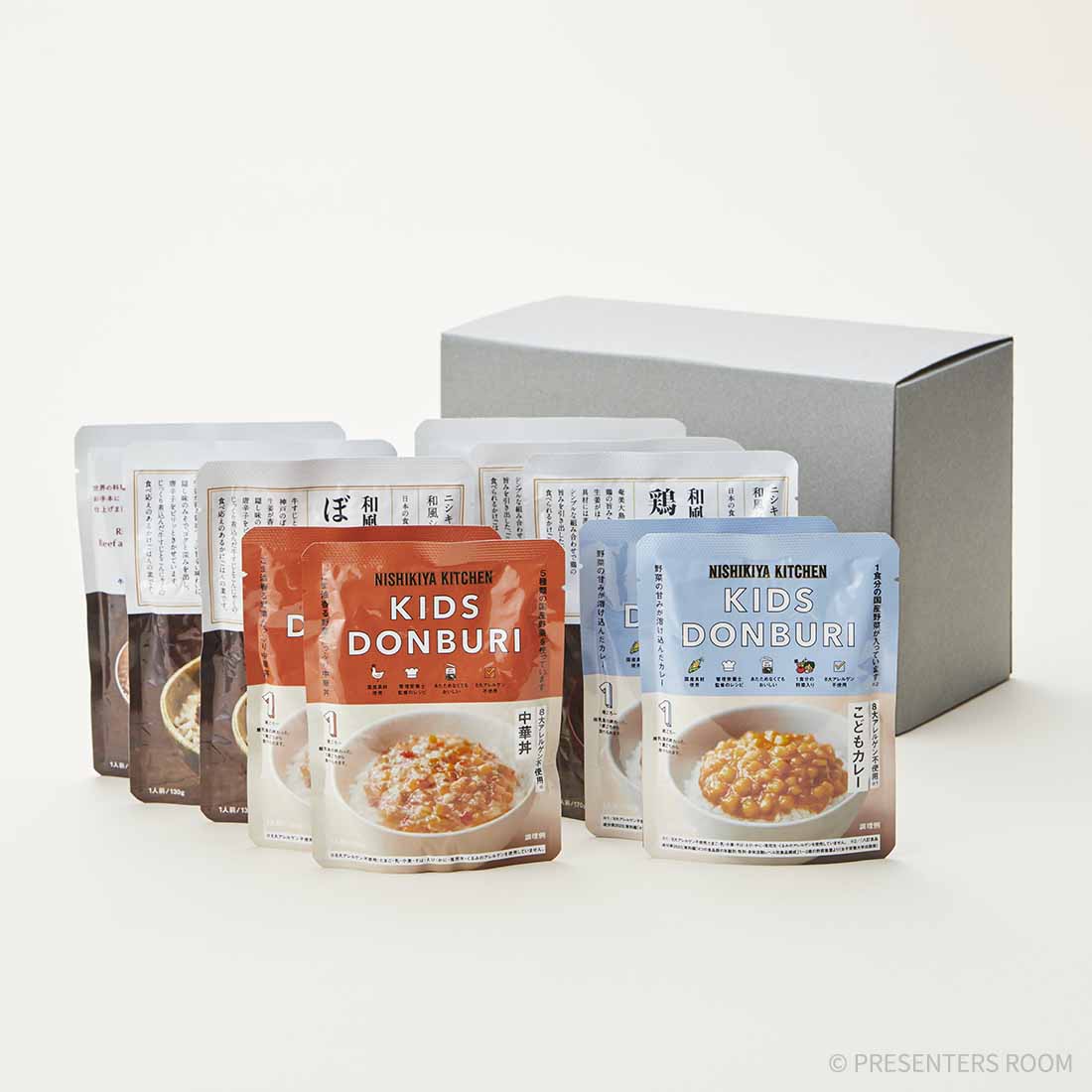 NISHIKIYA　KITCHEN / かけごはんファミリーセット10食A（お子様1歳ごろ～）