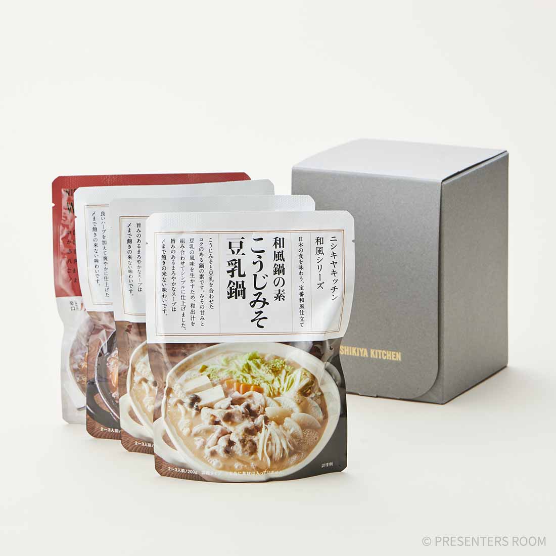 NISHIKIYA KITCHEN 鍋の素4個ギフト