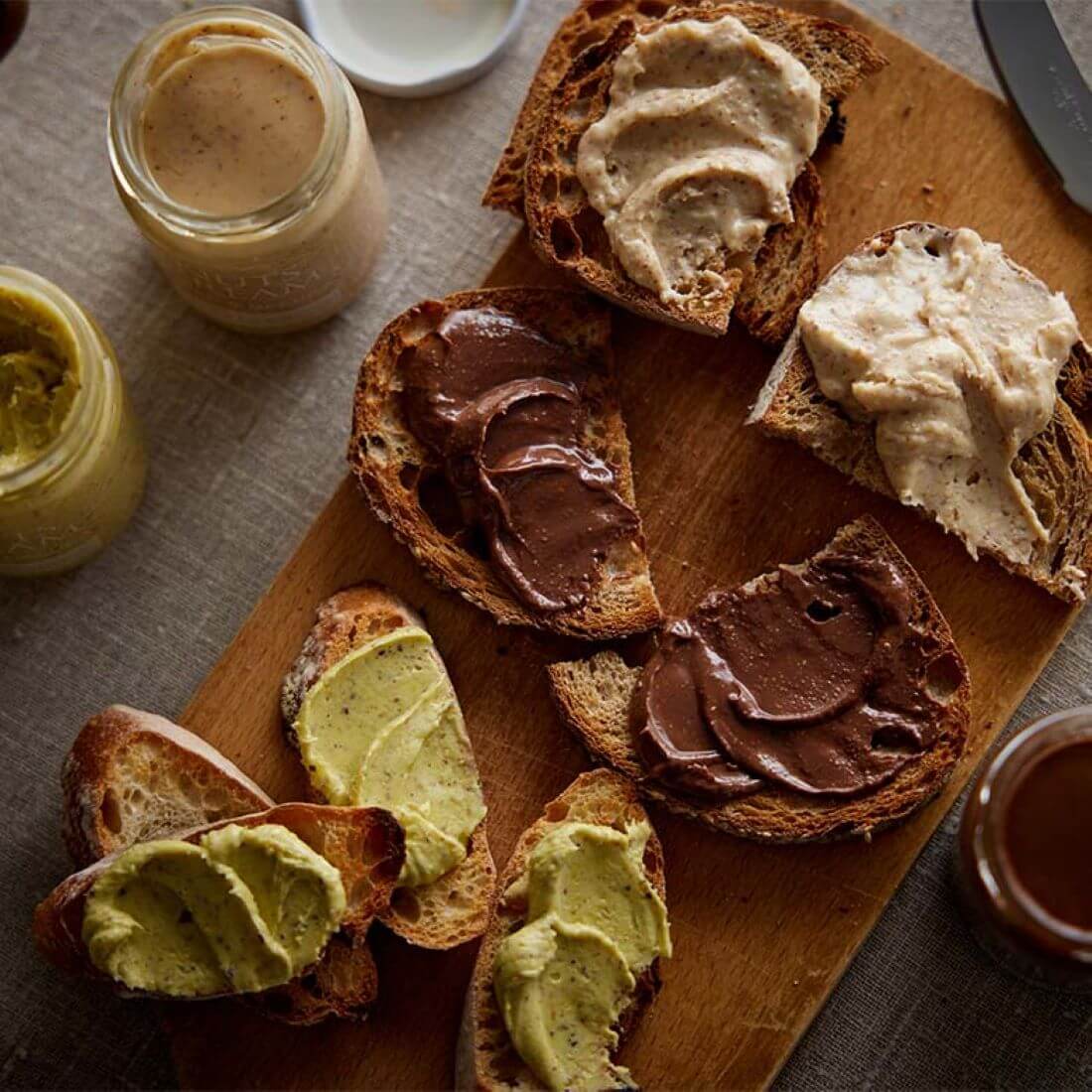 DEAN＆DELUCAナッツクリームギフトセット（ピスタチオ＆ジャンドゥーヤ）(ギフトボックス入り)