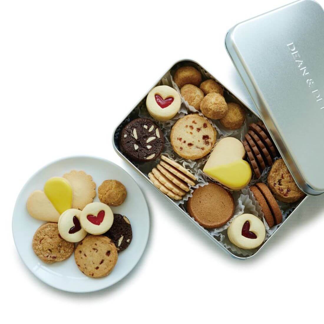 DEAN＆DELUCAアメリカンクッキー缶(11種45枚入り)