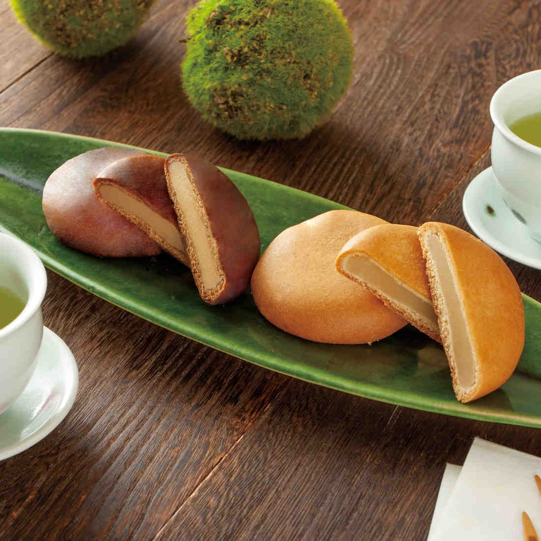 太子庵ミルク饅頭月菓美人(2種12個入り)