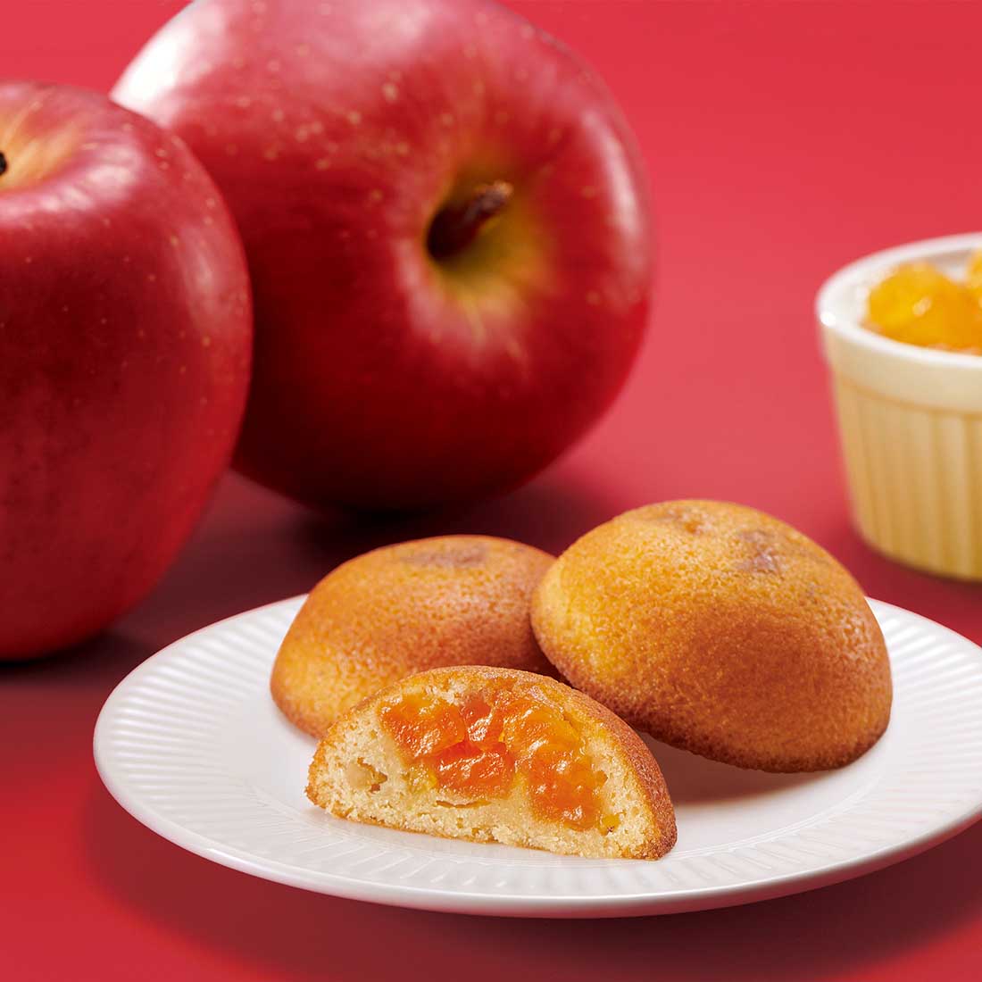 ひととえ果実たっぷりふじ林檎ケーキ(8個入り)