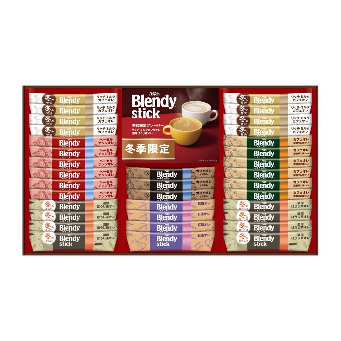AGFブレンディスティックウィンターカフェオレコレクション(35本入り)