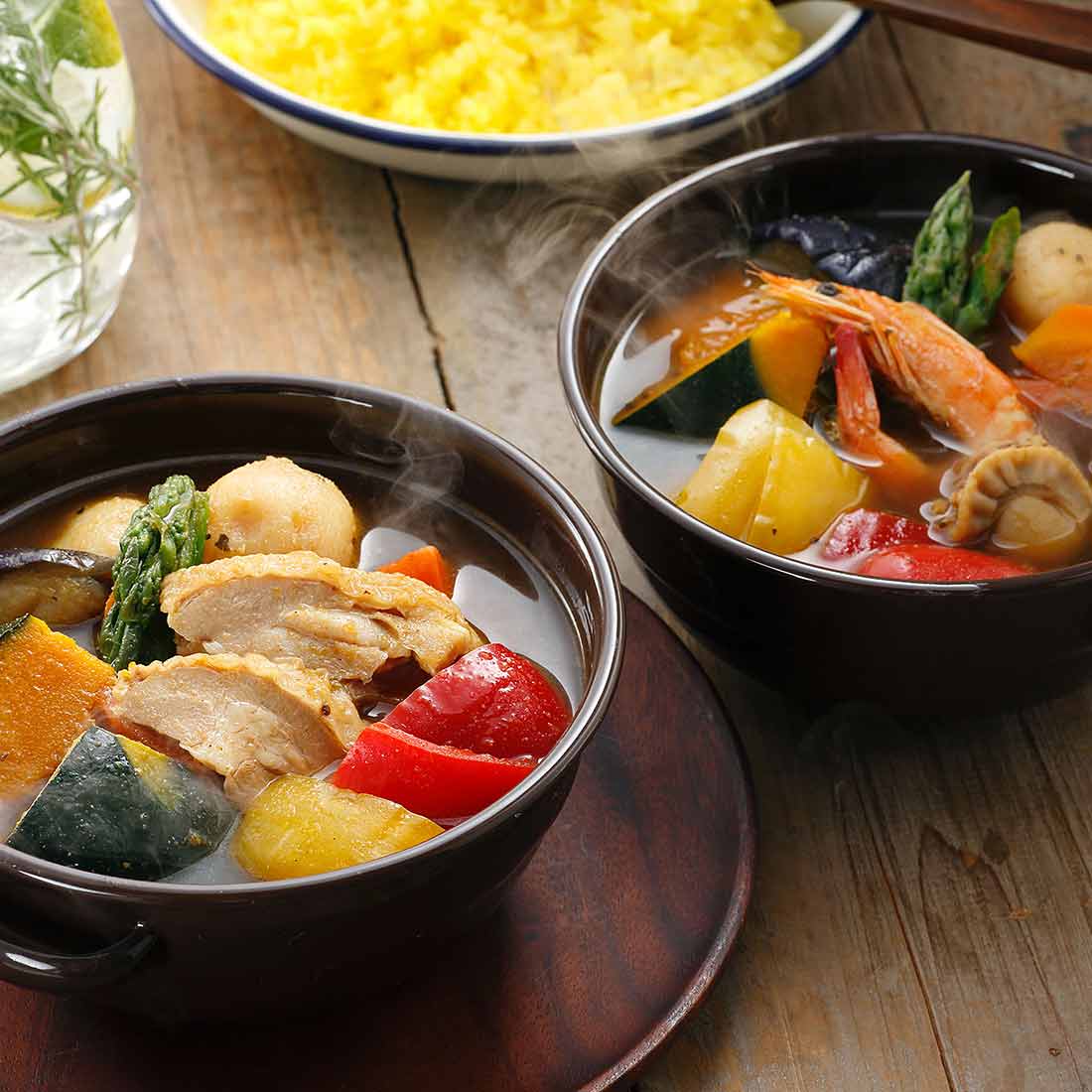 北海道発スープカレーセット（短冊のしのみ対応）