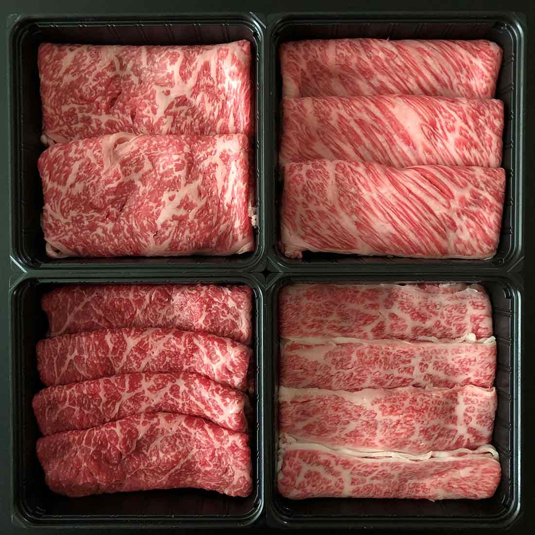高橋畜産蔵王和牛すき焼・しゃぶしゃぶ一頭盛り（短冊のしのみ対応）