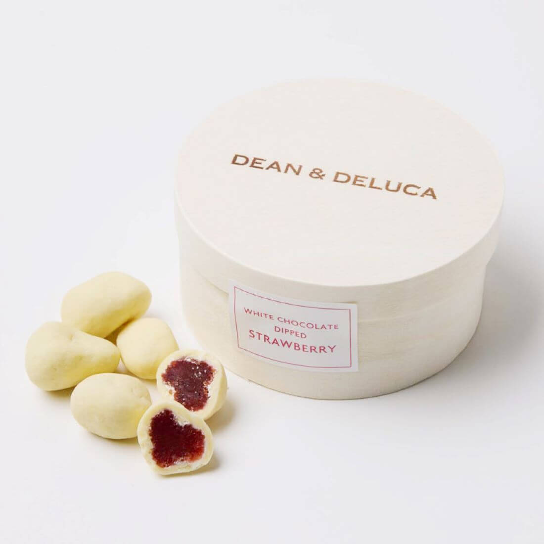 DEAN & DELUCA ホワイトチョコディップド セミドライストロベリー