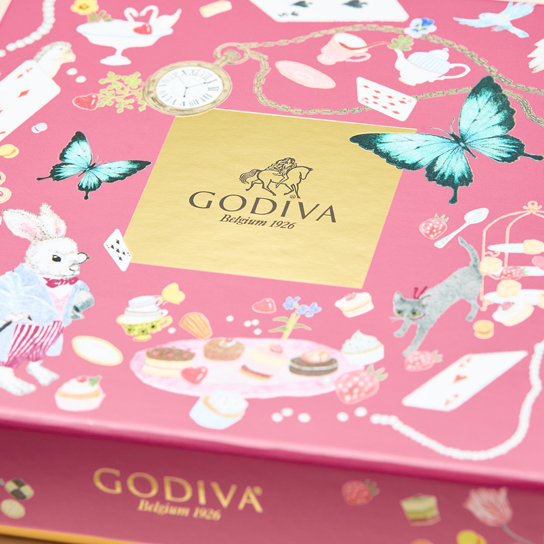 ゴディバ アリスのティーパーティ アソートメント 9粒入