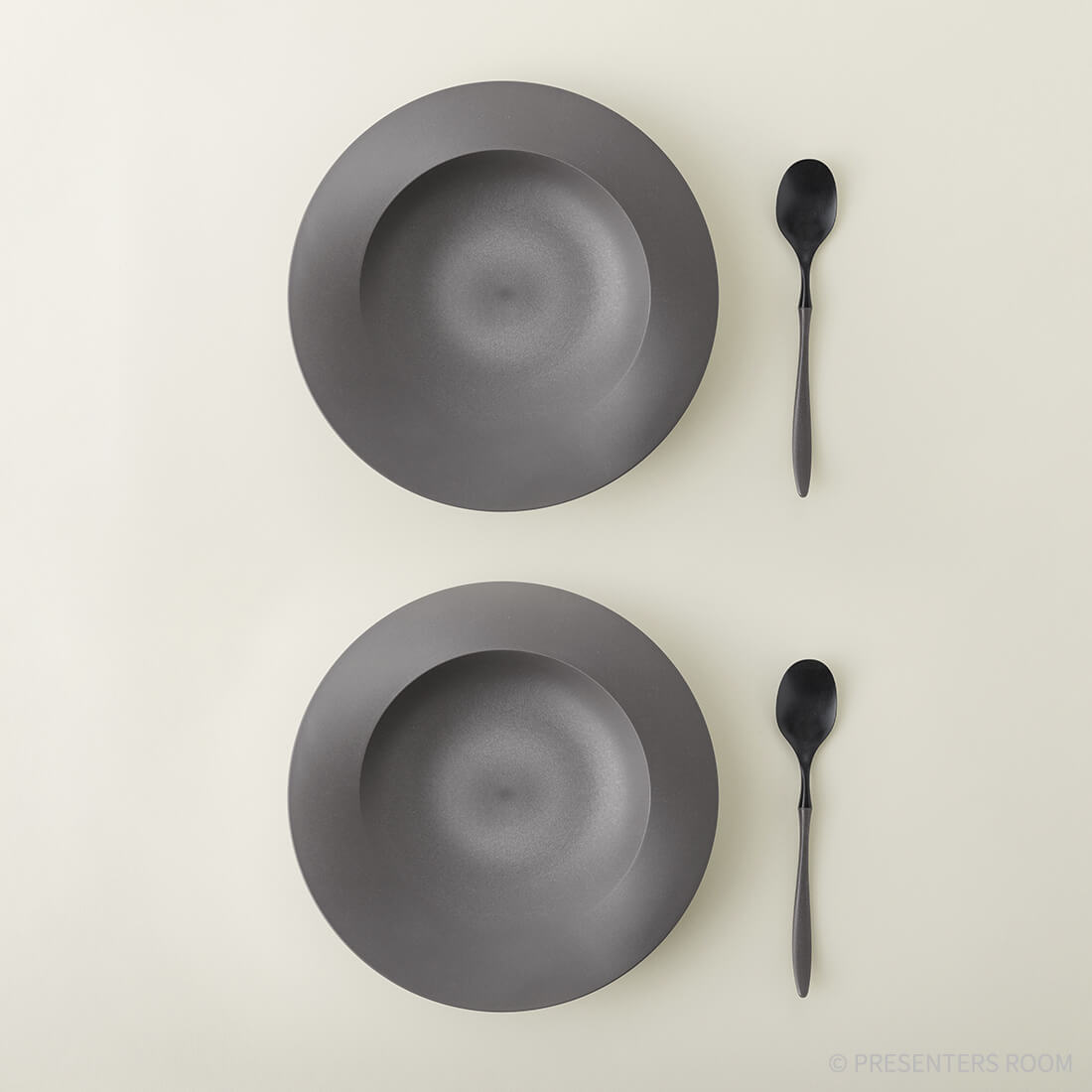 ARAS 深皿スクープ　カレースプーン・フォーク　ギフトセット【新品未使用】 落としても割れない「深皿スクープ 各2セット ＋ 白色ギフトボックス付き」