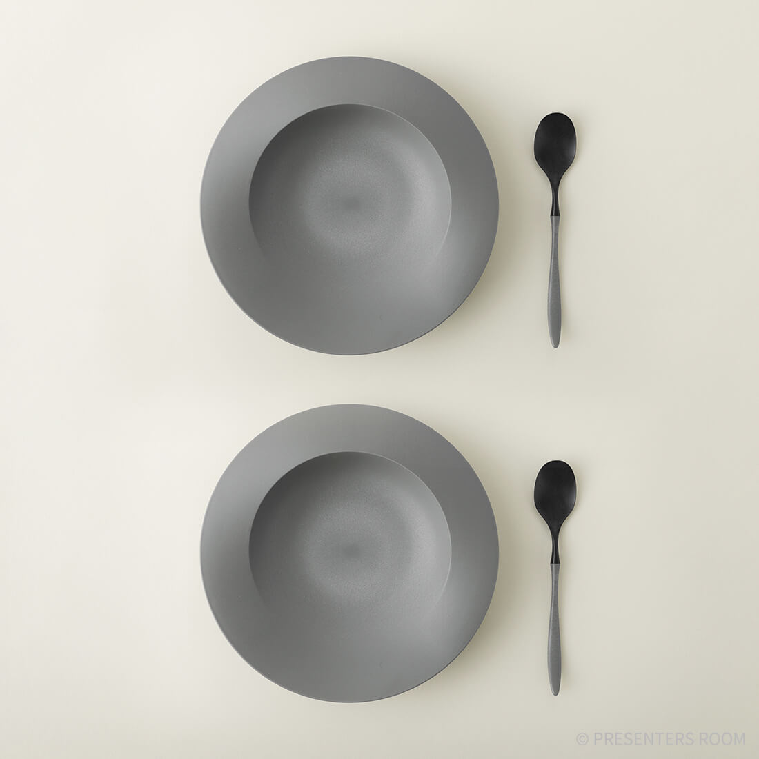 ARAS 【カレーセット】深皿スクープ グリーングレー×2 カレー