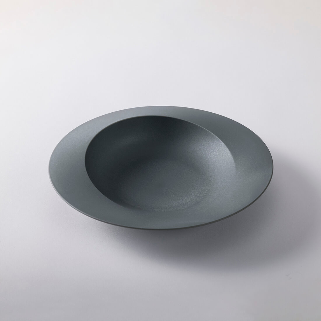 ARAS 【カレーセット】深皿スクープ グリーングレー×2 カレースプーン