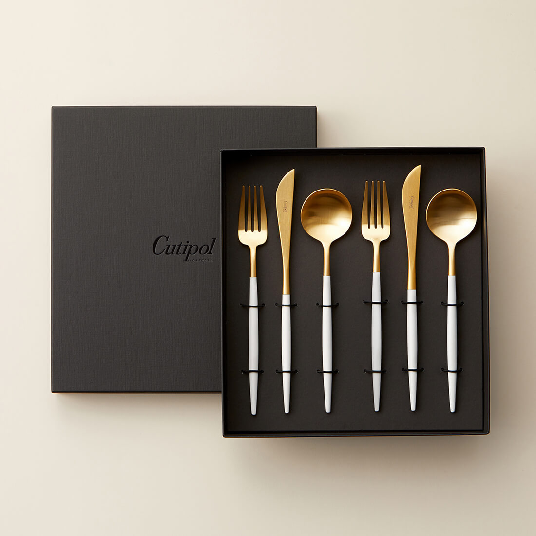 クチポール / GOA 6本セット（ホワイト×ゴールド）のギフト通販