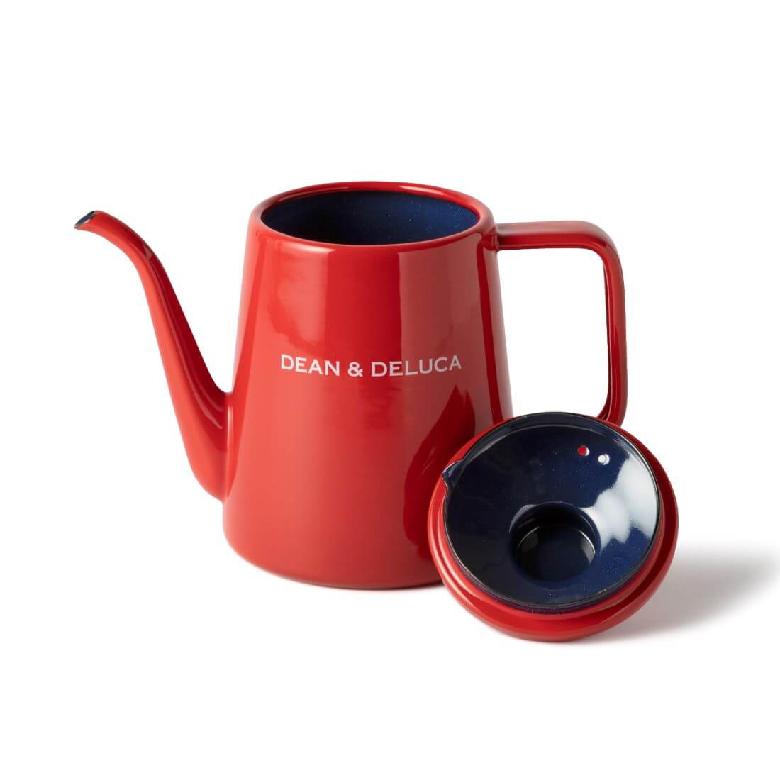 DEAN＆DELUCAホーローケトルレッド1.0L（冬季限定）