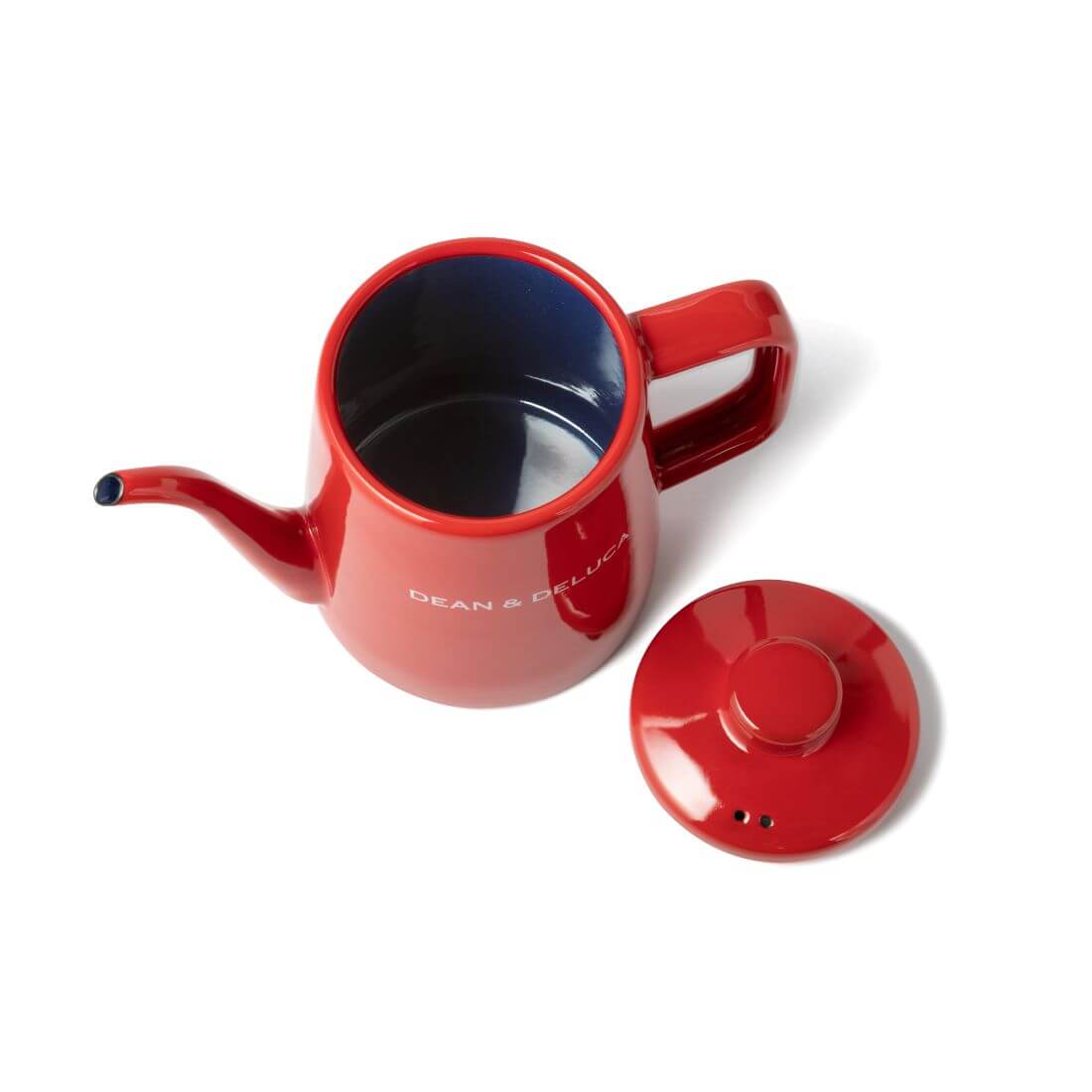 DEAN＆DELUCAホーローケトルレッド1.0L（冬季限定）