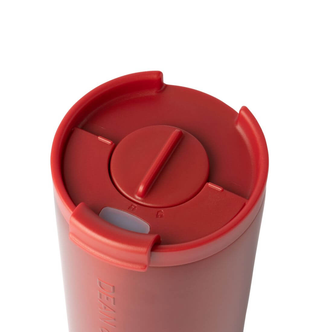 DEAN＆DELUCAロック式カフェタンブラーレッド350ml（冬季限定）