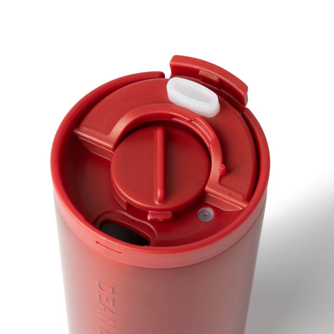 DEAN＆DELUCAロック式カフェタンブラーレッド350ml（冬季限定）