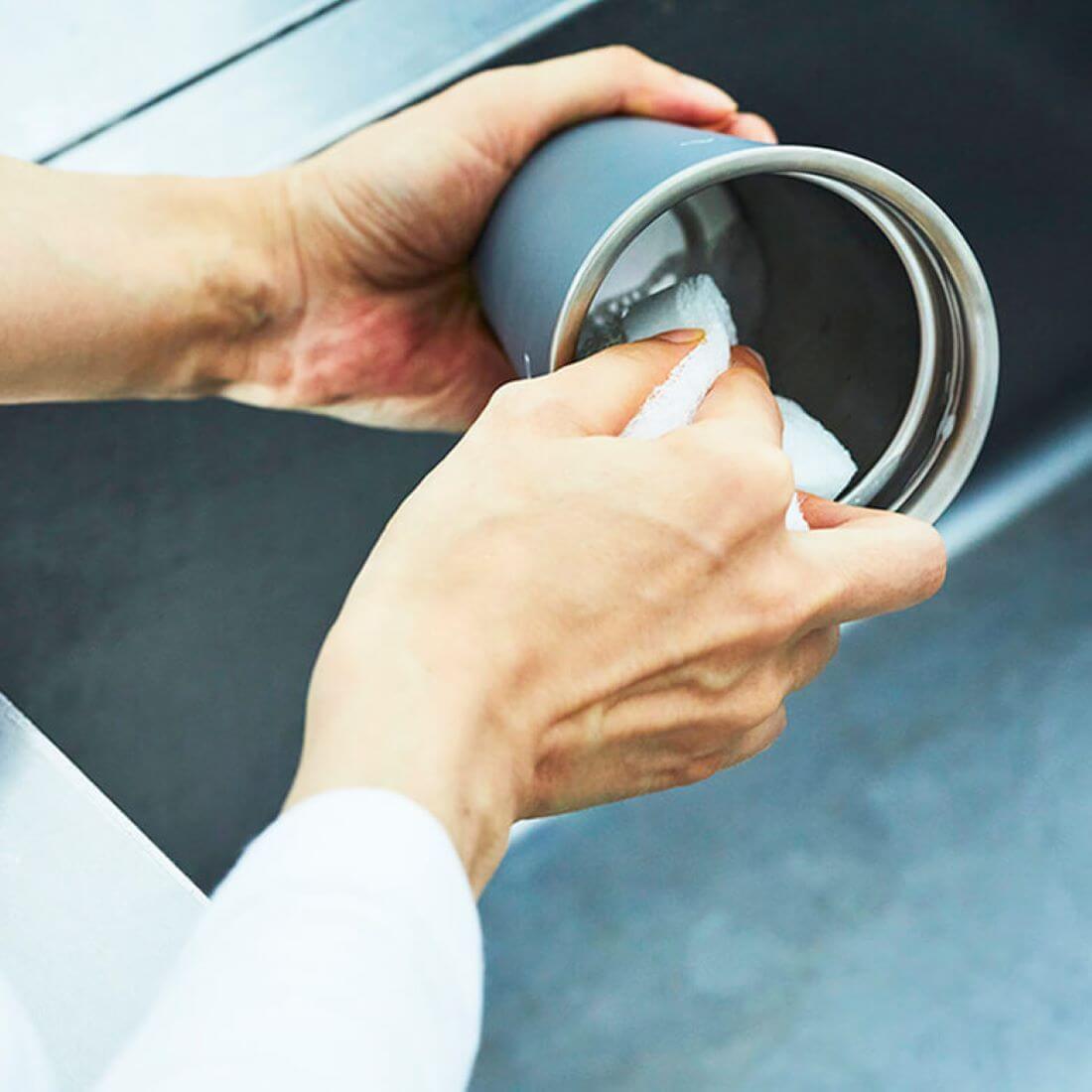 DEAN＆DELUCAサーモタンブラーチャコールグレー350ml