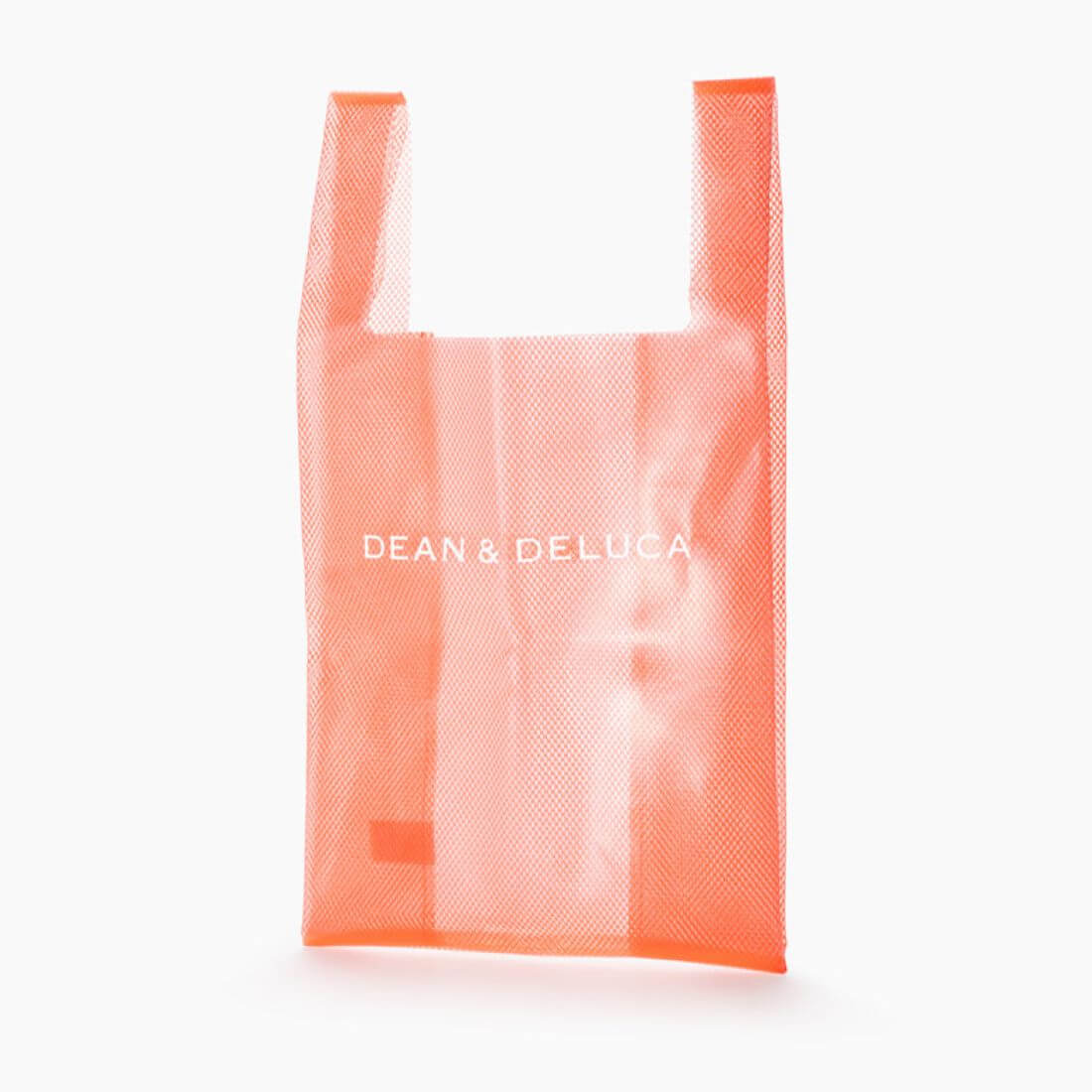 DEAN & DELUCA ショッピングバッグEVA コーラルオレンジ