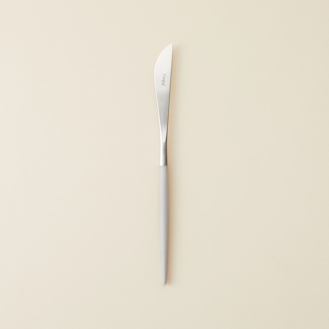 クチポール GOA ライトグレイ×シルバー＋カードカタログセット（ナイフ＆フォーク）※メインのカードカタログはお好きなものをお選びください。