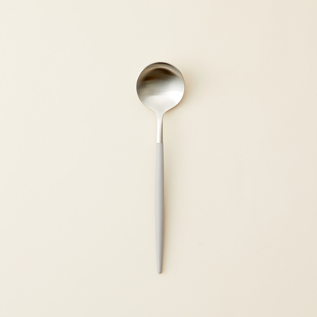 クチポール GOA ライトグレイ×シルバー＋カードカタログセット（スプーン＆フォーク）※メインのカードカタログはお好きなものをお選びください。