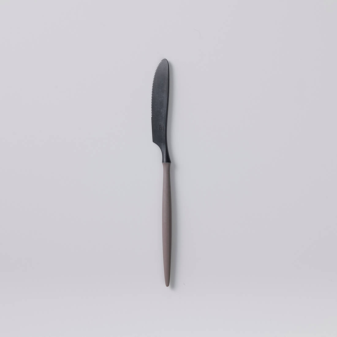 ARAS ピンクグレー×グレー＋カードカタログセット（大皿ウェーブ＆ナイフ＆フォーク）※メインのカードカタログはお好きなものをお選びください。