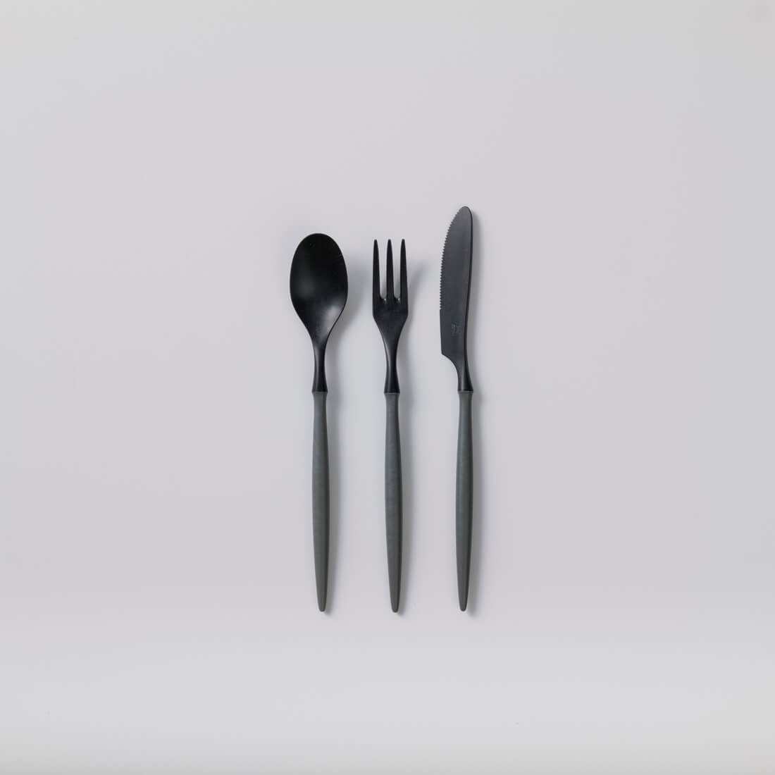 スプーン小 (17cm) グリーングレー