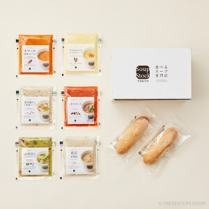 スープストックトーキョー / 人気スープ（6種6パック）とパンのセット