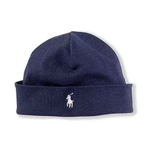 POLO RALPH LAUREN / コットン インターロック ハット（ネイビー）