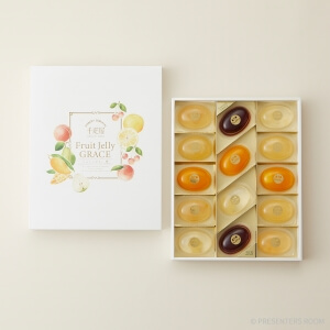 京橋千疋屋 / フルーツゼリーGRACE「恵」5種14個セット