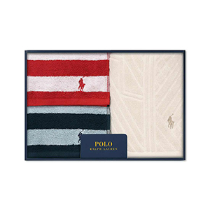 ひーぼー 　Polo Ralph Lauren タオルセット POLO RALPH LAUREN HOME PAXTON BOXED ウォッシュタオル&ハンドタオル