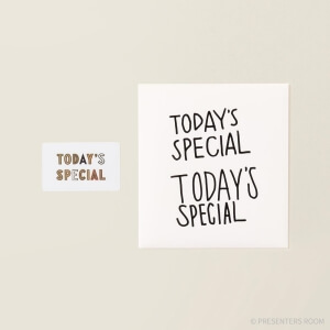 TODAY'S SPECIAL（トゥデイズスペシャル） GIFT CATALOG WHITE（ホワイト）