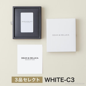 DEAN & DELUCA WEDDING GIFT 3品セレクト <WHITE-C3（ホワイト-C3）>