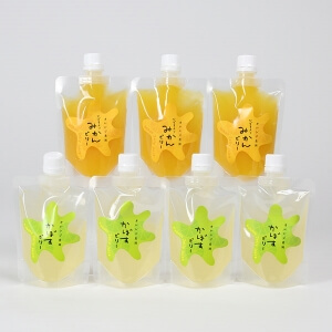 オレンジ農園 / 飲むゼリー詰合せ 7本セット（短冊のしのみ対応）