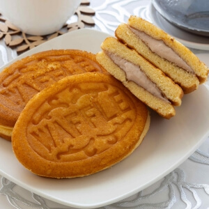 福井堂 / ワッフルいちご10個セット（岡山）（短冊のしのみ対応）