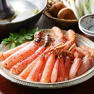 かにしゃぶ３種食べ比べ（短冊のしのみ対応）