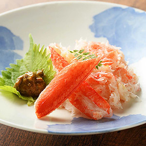 ずわい蟹盛り（短冊のしのみ対応）