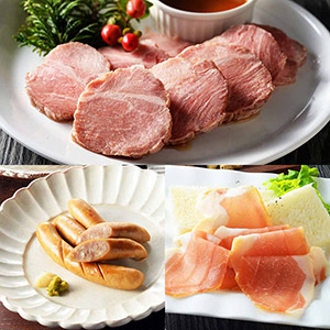 札幌バルナバハム無塩せきハムオードブルセット（短冊のしのみ対応）