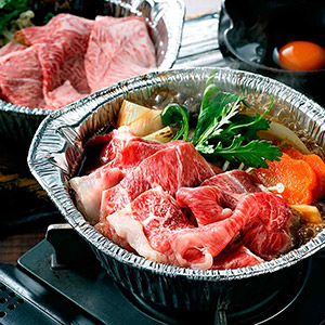 米沢牛黄木 / 米沢牛すき焼鍋（山形）（短冊のしのみ対応）