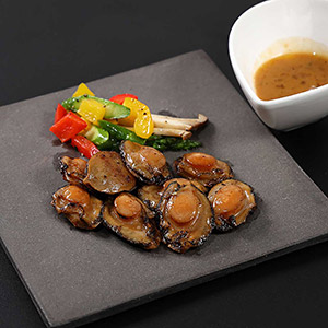 信玄食品 / 天然小粒あわびステーキ（山梨）（短冊のしのみ対応）