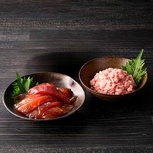 三崎恵水産 / 三崎まぐろネギトロ丼・漬け鮪丼セット（短冊のしのみ対応）